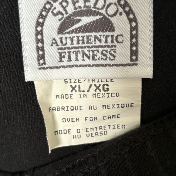 Speedo Black Ankle Length Leggings - XL - Picture 4 of 8